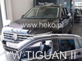 Deflektory VW TIGUAN II od 2016 + zadné deflektory