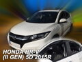 Deflektory HONDA HR-V II 5D 2015R->(+zadné)