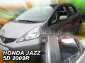 Deflektory HONDA JAZZ  5d  2009r. a vyššie(+zadné)