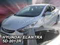 Deflektory HYUNDAI ELANTRA V od 2010 do 2015 + zadné deflektory