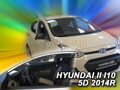 Deflektory HYUNDAI i10 II od 2014 do 2019