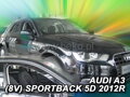 Deflektory AUDI A3 (V8) SPORTBACK 5D 2012R->