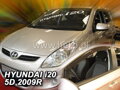 Deflektory HYUNDAI i20 5dv od 2009 do 2015