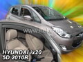 Deflektory HYUNDAI ix 20 5D 2010R  a vyššie