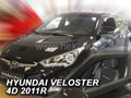 Deflektory HYUNDAI VELOSTER 4D 2011r. a vyššie