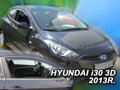 Deflektory HYUNDAI i30 od 2012 do 2017