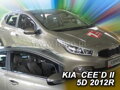 Deflektory KIA CEED II od 2012 do 2018