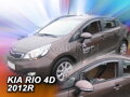 Deflektory KIA RIO III od 2011 do 2017
