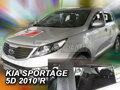 Deflektory KIA SPORTAGE  5d 2010r. a vyššie(+zadné)