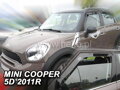 Deflektory MINI COOPER 5D 2011R až 2014R