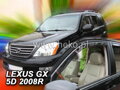 Deflektory LEXUS  GX 5D 2004-2009R. (verzia USA)