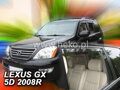 Deflektory LEXUS  GX 5D 2004-2009R.(+zadné)(wersja USA)