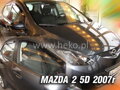 Deflektory MAZDA 2   5d  06.2007-2009r.