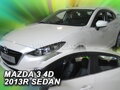 Deflektory MAZDA 3 III 4D 2013R->(+zadné) SEDAN