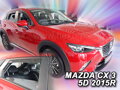 Deflektory MAZDA CX-3 5D 2015R->(+zadné)