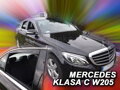 Deflektory MERCEDES Klasa C W205 4D 2014R->(+zadné) SEDAN