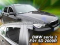 Deflektory BMW  seria 3, E 91, 5d  2005r.-> (+zadné) COMBI