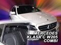 Deflektory MERCEDES Klasa C W205 5D 2014R-> (+zadné) COMBI