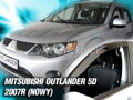 Deflektory MITSUBISHI OUTLANDER  (II gen)  5d  04.2007R ->