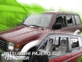 Deflektory MITSUBISHI PAJERO 5d  1991-1999r. (+zadné)