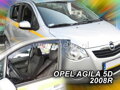 Deflektory OPEL AGILA  5d  2008r. a vyššie