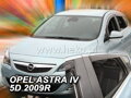 Deflektory OPEL ASTRA  IV 5D 2009R.->(+zadné)