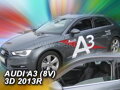 Deflektory AUDI A3 SPORTBACK, 3D 2013R. a vyššie