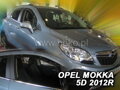 Deflektory OPEL MOKKA 5D. 2012R.. a vyššie