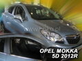 Deflektory OPEL MOKKA 5D. 2012R.. a vyššie