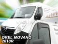 Deflektory OPEL MOVANO 2010r a vyššie(OPK)/RENAULT MASTER 2010r. a vyššie(OPK)