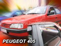 Deflektory PEUGEOT 405  4d 1987-1997R SEDAN (+zadné)