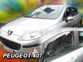 Deflektory PEUGEOT 407 od 2004