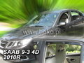 Deflektory SAAB 9-3  4d  09/2002r.→ (+zadné)