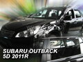 Deflektory SUBARU OUTBACK IV 5D od roku 2009 do 2014 (+zadné)