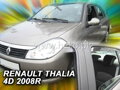 Deflektory RENAULT CLIO  II 5d  1998r. a vyššie, THALIA  2001r.→ (+zadné)