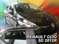 Deflektory RENAULT CLIO IV  5d  2012r. a vyššie(+zadné)