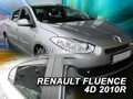 Deflektory RENAULT FLUENCE 4D  2010R.-> (+zadné)