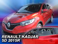 Deflektory RENAULT KADJAR 5D 2015R->(+zadné)