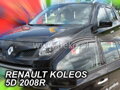 Deflektory RENAULT KOLEOS 5D  2008r. a vyššie(+zadné)