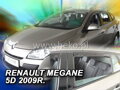 Deflektory RENAULT MEGANE  III GRANDTOUR 5d 2009r. a vyššie(+zadné)