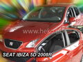 Deflektory SEAT IBIZA(6J) 5d  2008r. a vyššie (+zadné)