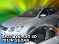 Deflektory SEAT TOLEDO IV 4D 2013R->(+zadné) LTB