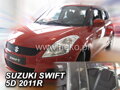 Deflektory SUZUKI SWIFT  5d  11/2010r. a vyššie(+zadné)