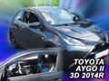 Deflektory TOYOTA AYGO II 3D 2014R->