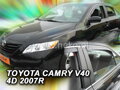 Deflektory TOYOTA CAMRY XV 40  4D 2007-2011R (+zadné) SEDAN