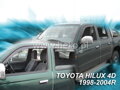 Deflektory TOYOTA HILUX 4d  1998 – 2005r. (MK5)