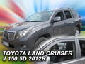 Deflektory TOYOTA LAND CRUISER J150 5D 2009R->