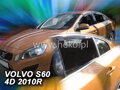 Deflektory VOLVO S60 4d  2010r. a vyššie(+zadné)