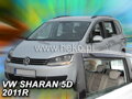 Deflektory VW SHARAN  10/2010r. a vyššie(+zadné) / / SEAT ALHAMBRA 5D 2010R->(+zadné)