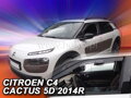 Deflektory CITROEN C4 CACTUS od 2014 do 2020